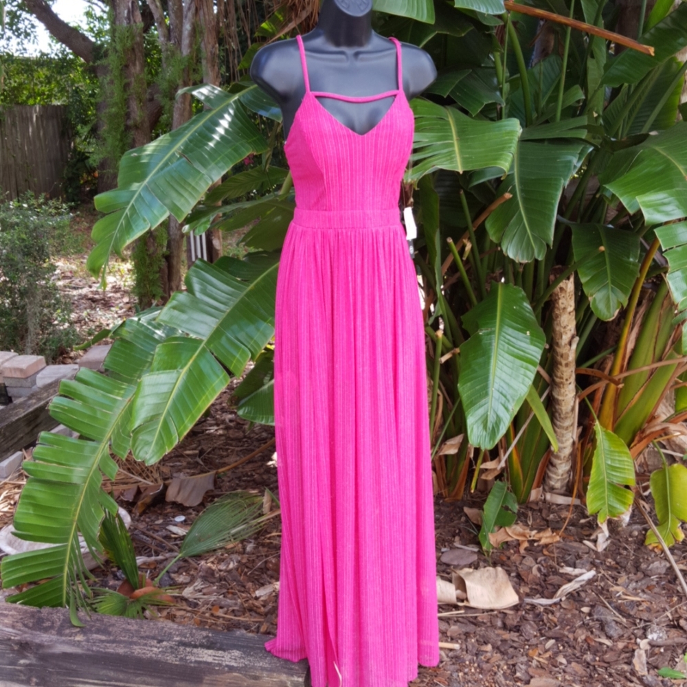 Maxi sheer slipdress